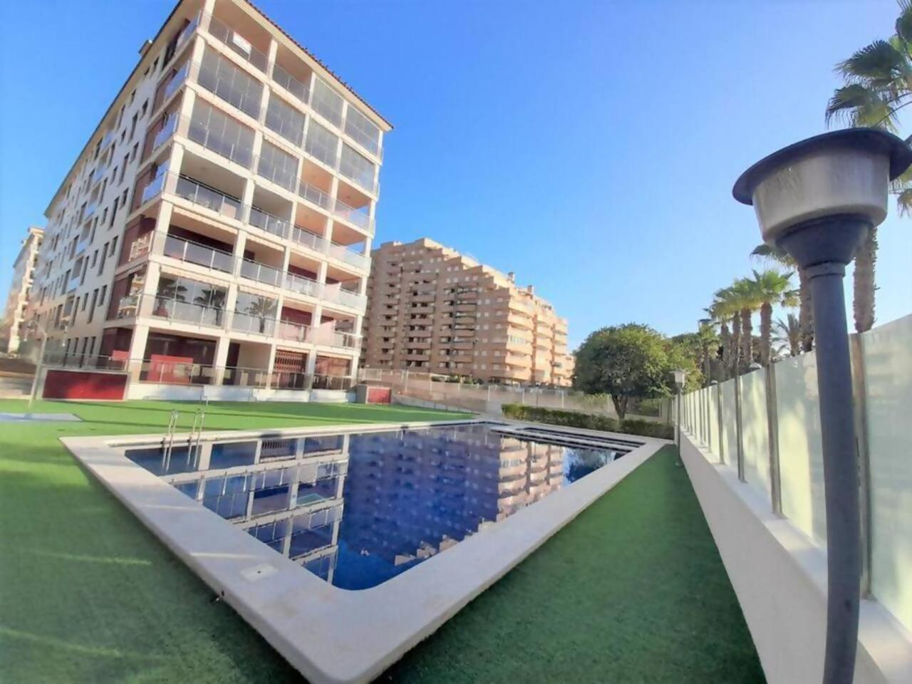 Ayf Espectacular Terraza En 1ª Linea De Playa Apartment Oropesa del Mar Exterior photo