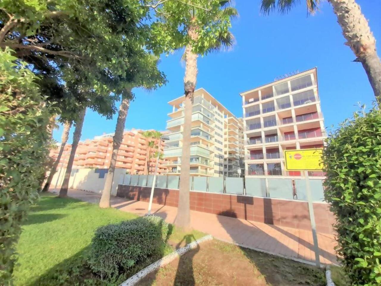 Ayf Espectacular Terraza En 1ª Linea De Playa Apartment Oropesa del Mar Exterior photo