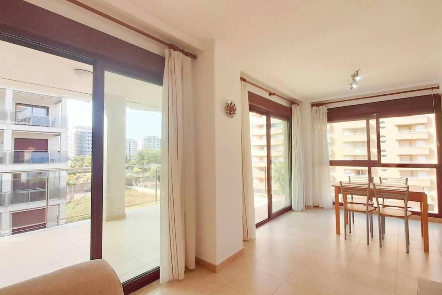 Ayf Espectacular Terraza En 1ª Linea De Playa Apartment Oropesa del Mar Exterior photo