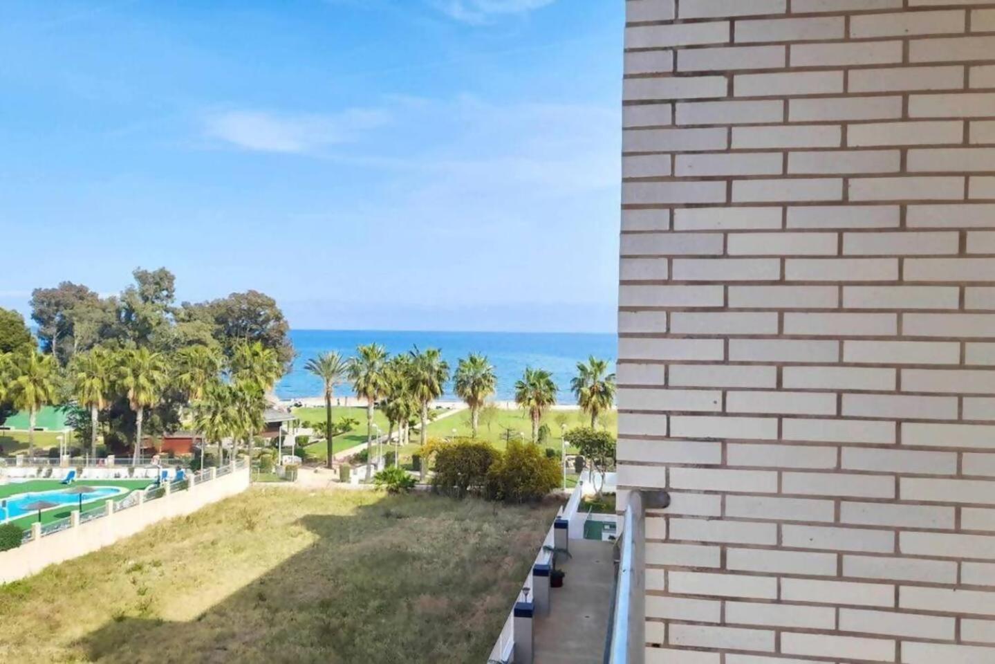 Ayf Espectacular Terraza En 1ª Linea De Playa Apartment Oropesa del Mar Exterior photo