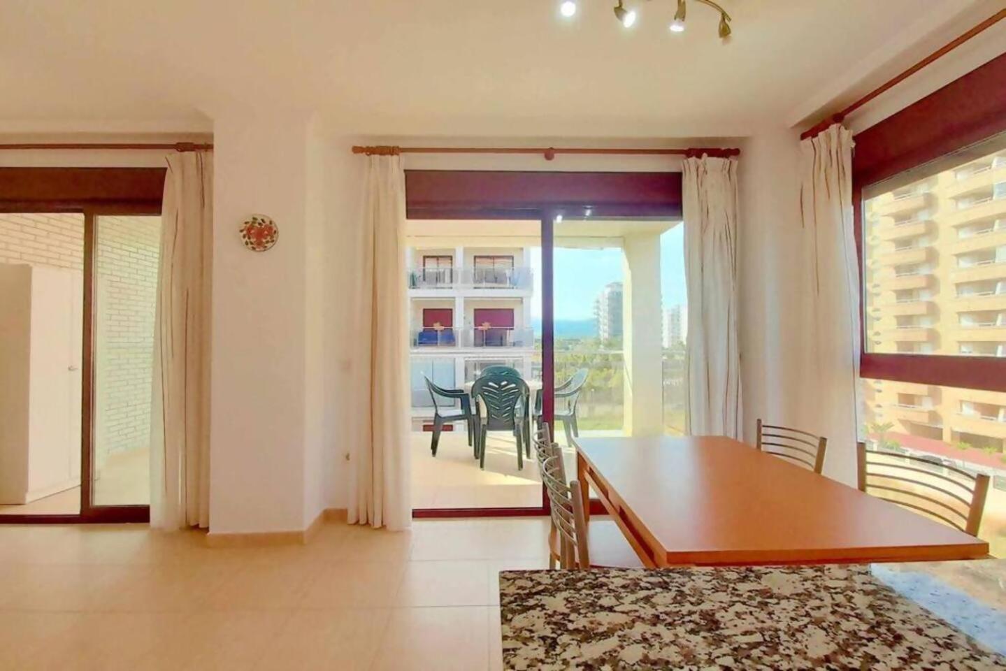 Ayf Espectacular Terraza En 1ª Linea De Playa Apartment Oropesa del Mar Exterior photo