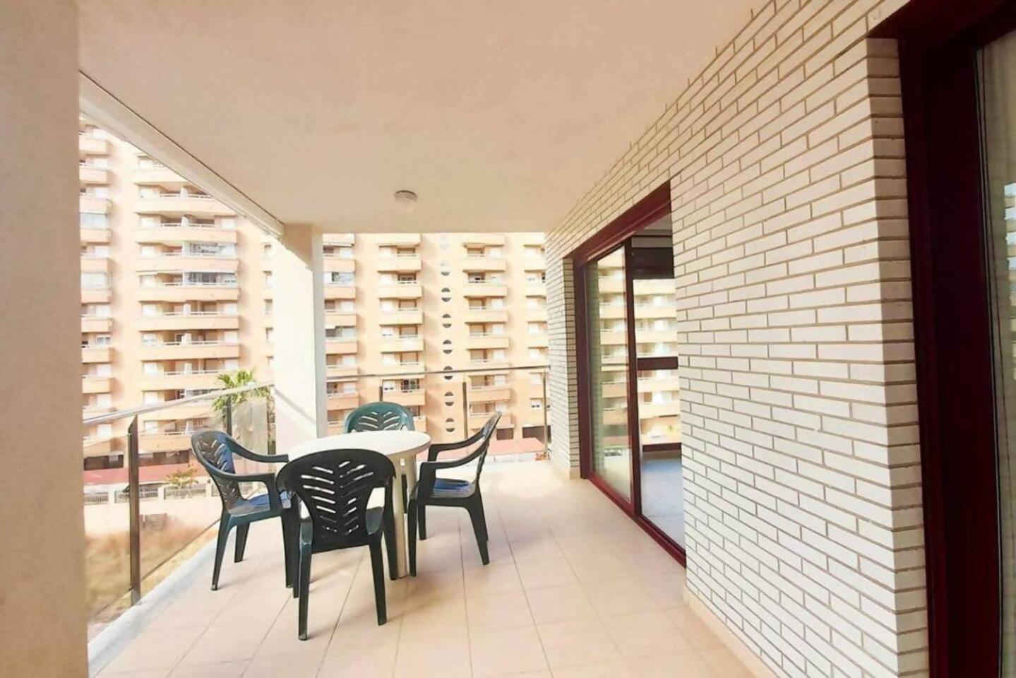 Ayf Espectacular Terraza En 1ª Linea De Playa Apartment Oropesa del Mar Exterior photo